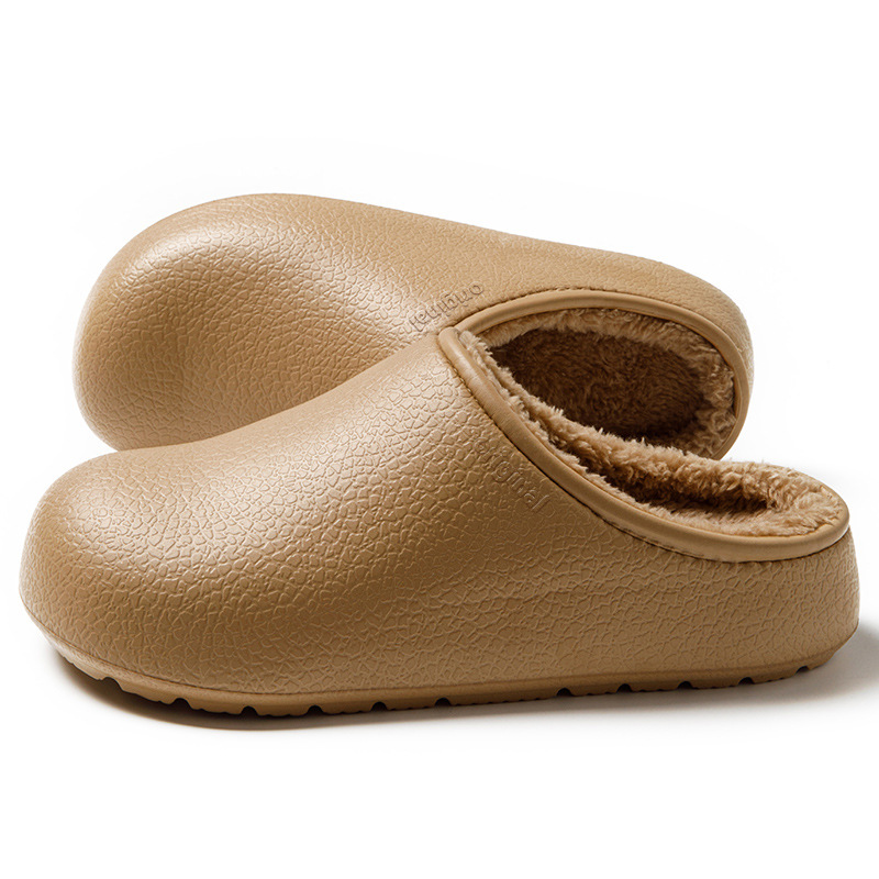 Outdoor Lighting For Your House - Men Women's Waterproof Winter Slippers Non