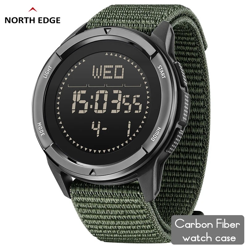 Outdoor Lighting Waterproof - NORTH EDGE ALPS Men's Digital Carbon