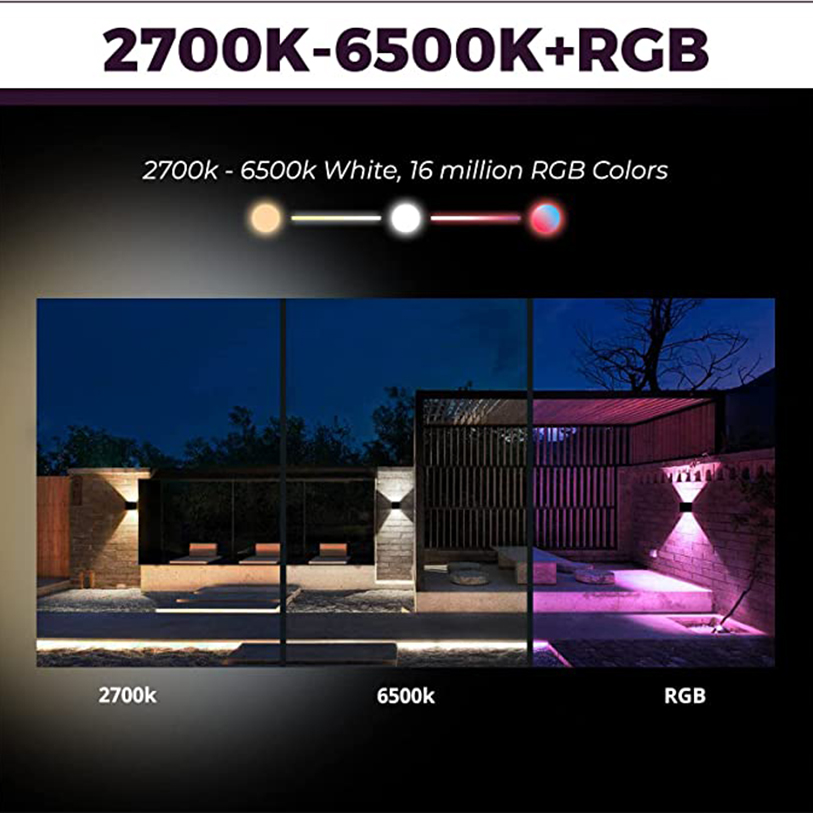 Tuya RGBCCT Smart Outdoor Wall - Outdoor Lighting Wireless review and price