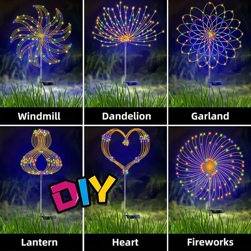 200LEDs Solar Fireworks Lights - Outdoor Lighting Wireless review and price