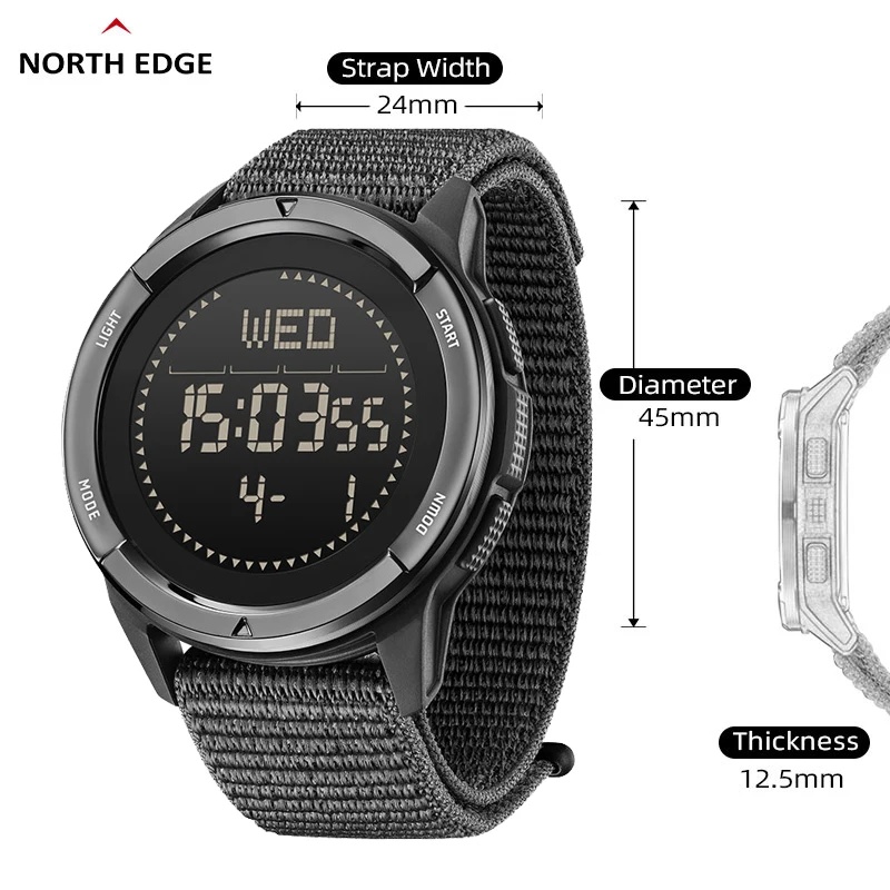 NORTH EDGE ALPS Men's Digital  - Outdoor Lighting Waterproof review and price