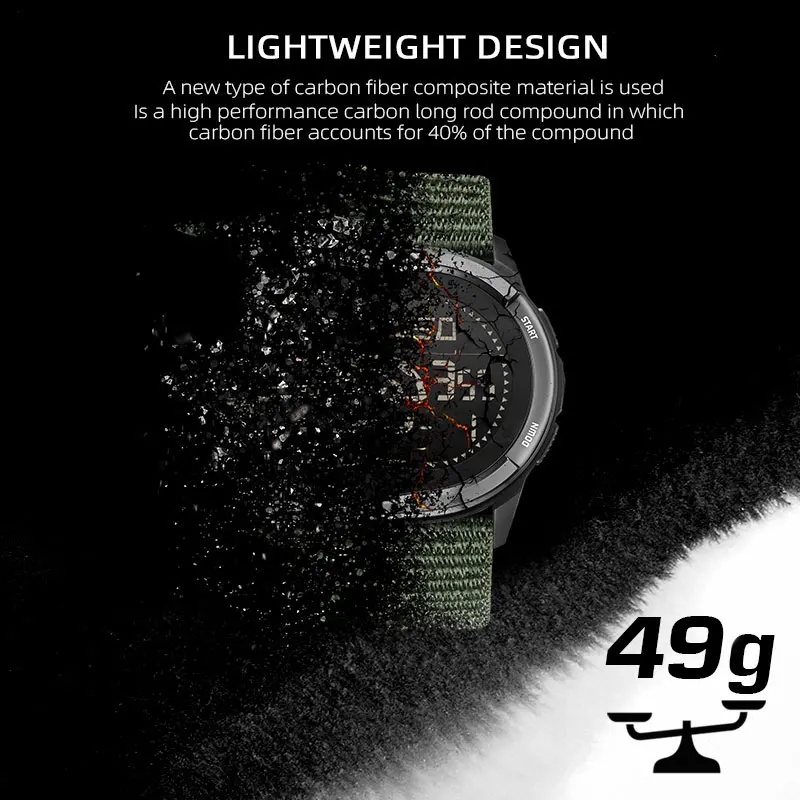 NORTH EDGE ALPS Men's Digital  - Outdoor Lighting Waterproof review and price