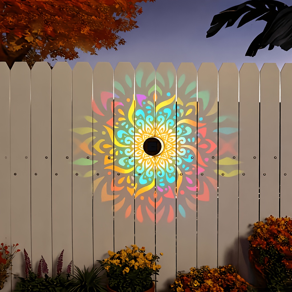 1/2/4 Packs Solar Fence Lights - Outdoor Lighting Waterproof review and price
