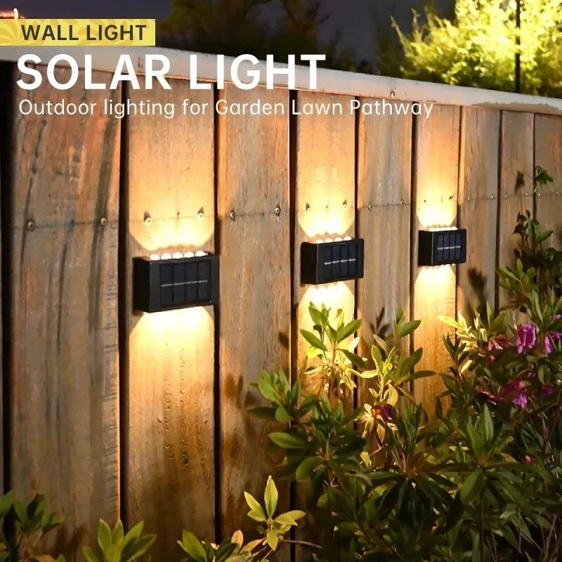 4/6/8/10LEDs Solar Wall Lamp Y - Outdoor Lighting Wireless review and price