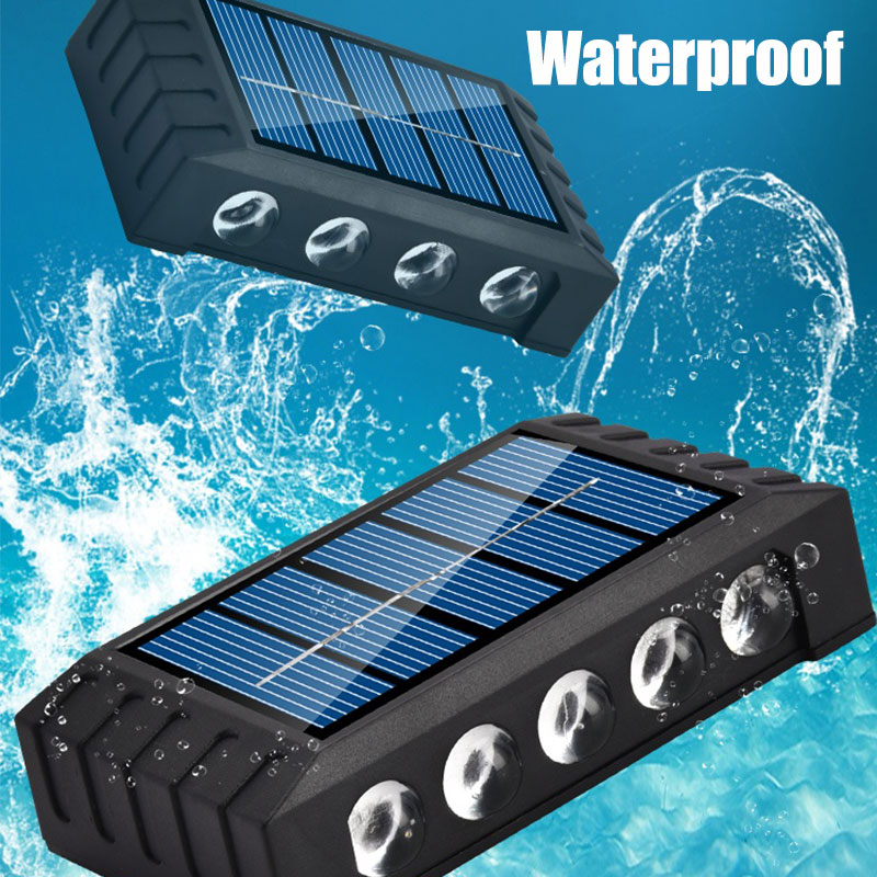 4/6/8/10LEDs Solar Wall Lamp Y - Outdoor Lighting Wireless review and price