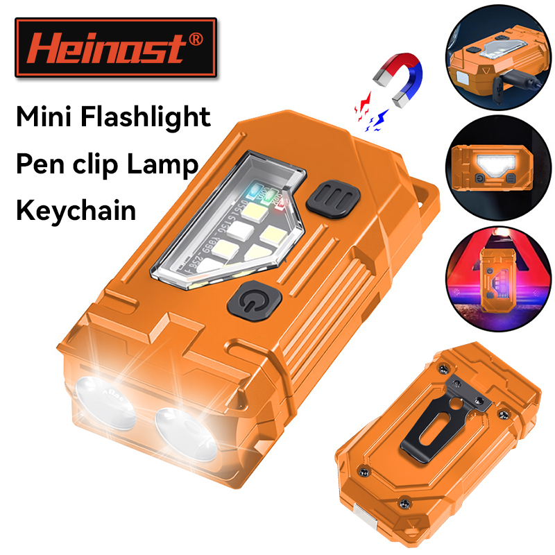 Mini Keychain EDC Flashlight R - Outdoor Lighting Black review and price