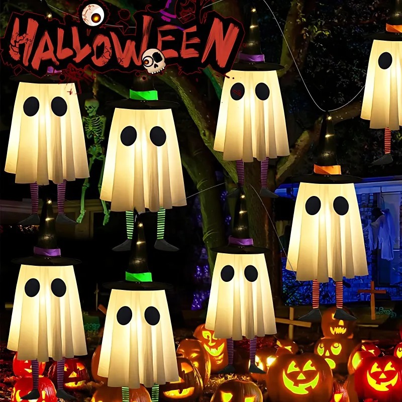Halloween Hanging Ghost Decora - Outdoor Lighting Effects review and price