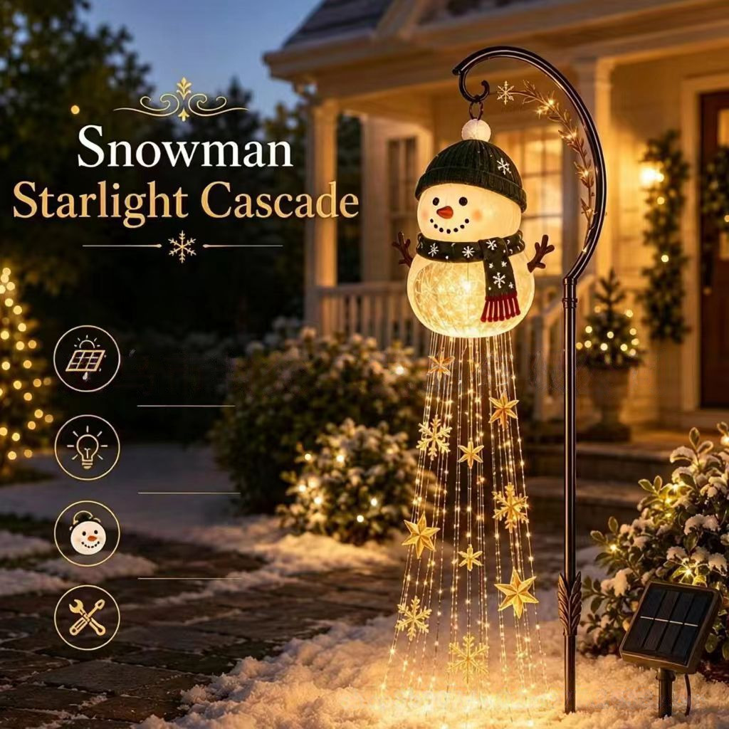 Lighted Christmas Snowman Deco - Outdoor Lighting And Landscape review and price