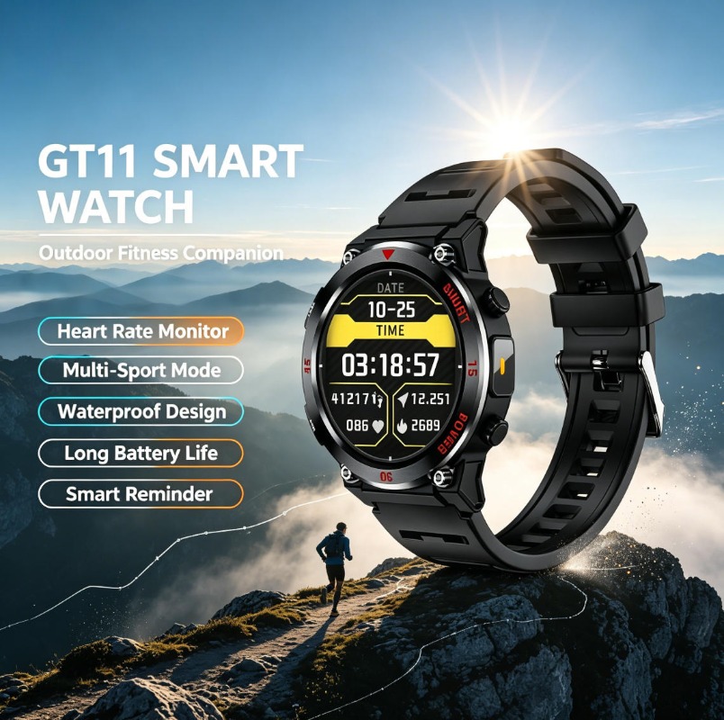 GPS Outdoor Sports Smartwatch, - Outdoor Lighting Track review and price