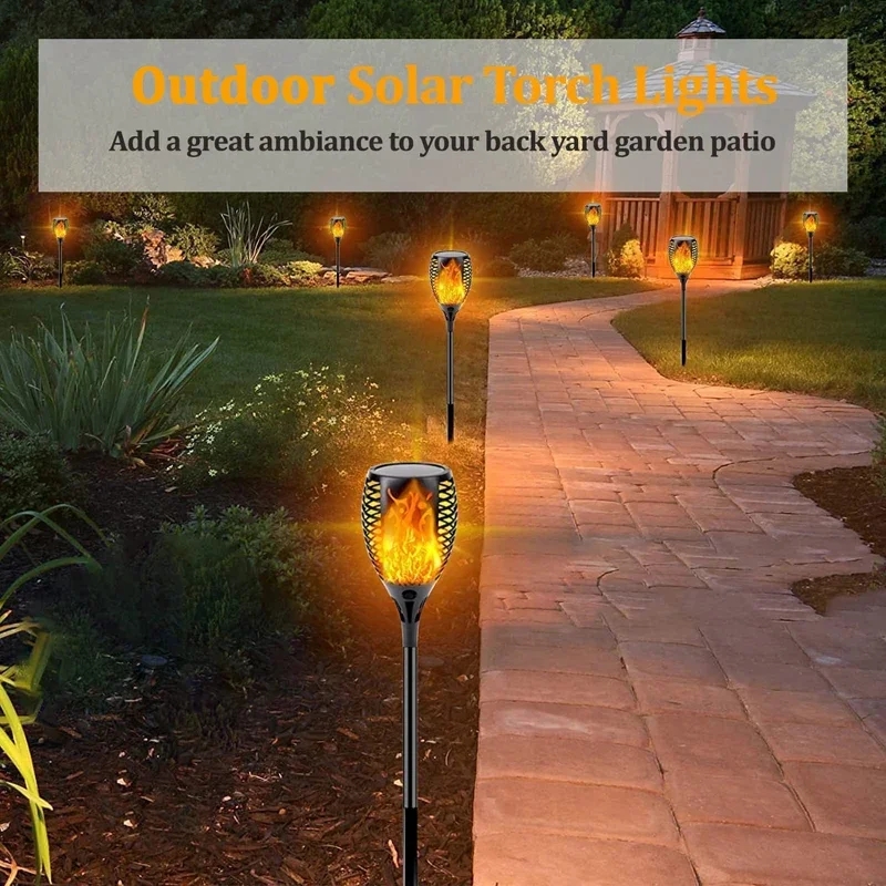 96 LED Outdoor Solar Torch Lig - Outdoor Lighting Wireless review and price